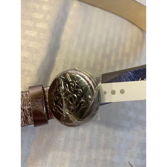 JS Jessica Simpson pewter belt new large - Picture 1 of 5